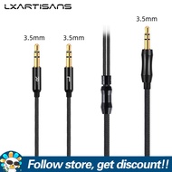 LXARTISANS HFM15 HiFi OFC Headphone Upgrade Cable 3.5mm To Dual 2.5mm/3.5mm Audio Replaceable Line A