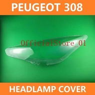 [COD]For Peugeot 308 headlamp cover/headlight cover/headlamp lens/headlight lens