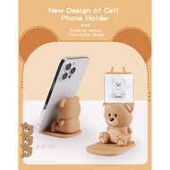 Bear  Cell Accessories Stand Flexible Socket Desktop  Mobile Phone Holders Mobile Phone Stand For Most Of Phones