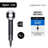 Dyson Supersonic Origin Hair Dryer HD08 Lite with Complimentary Paddle Brush worth $69 | No heat dam