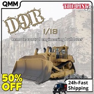 1:18 Remote Control Engineering Bulldozer D9R Multifunctional RC Cars Children Christmas Present