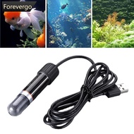 FOREVERGO USB/Plug Mini Aquarium Heater Safe Shrimp/Turtle/Fish/Reptiles 27-26 Thermostat Aquarium B