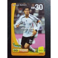Vintage Collectibles Used (No Credit) Prepaid from Digi - Micheal Ballack