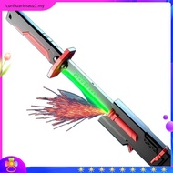 Sparkblade Sword Toys Colorful Streamer Glowing With Spark & Smoke Effect Light Sword Cosplay Katana
