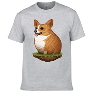 Cute Puppy welsh corgi welsh corgi welsh corgi Short-Sleeved t-shirt t-shirt 534 Loose Large Size Pu