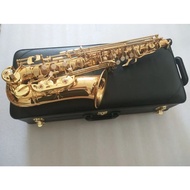Yamaha YAS-875EX Alto Saxophone Lacquer Gold Brass Professional Woodwind Instruments With Case Acces