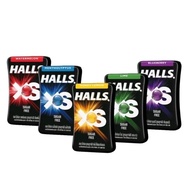 HALLS XS Sugar Free 12.6g Watermelon | Blueberry | Mentholyptus | Lime | Honey Lemon | Cola Chill | 