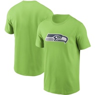 ซีแอตเทิล Seahawks NFL Men Rugby T-Shirt Short Sleeve Jersey NO.3 WILSON NO.33 ADAMS NO.16 LOCKETT
