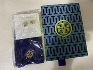Tory Burch 金色珍珠耳環