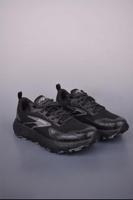 Brooks Cascadia 16 男款黑色越野跑鞋