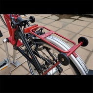 H&amp;H Bike Rear Q Rack for Brompton Folding Bike Aluminum Alloy 6061 Easy Travel Rack for brompton