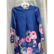 baju kurung satin preloved