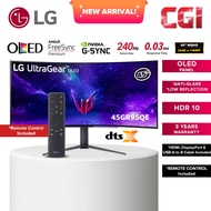LG Ultra Gear OLED Curved Gaming Monitor Time (45") 45GR95QE