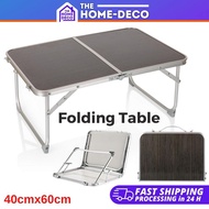 Folding Table 40cm x 60cm Multifunctional & Portable Foldable Table Meja Lipat Study