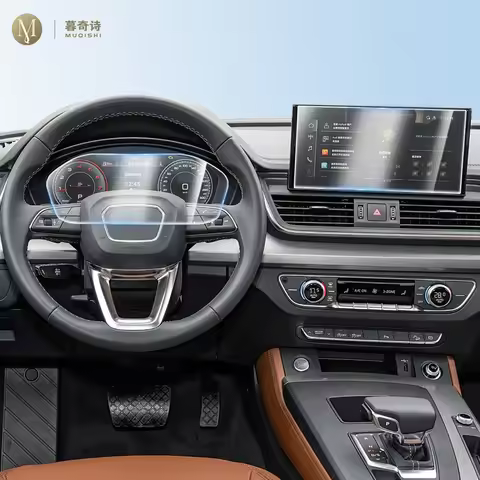 For Audi Q5 FY 2023-2025 Center Console GPS LCD Screen Protective Film Tempered Glass Film Anti Fing