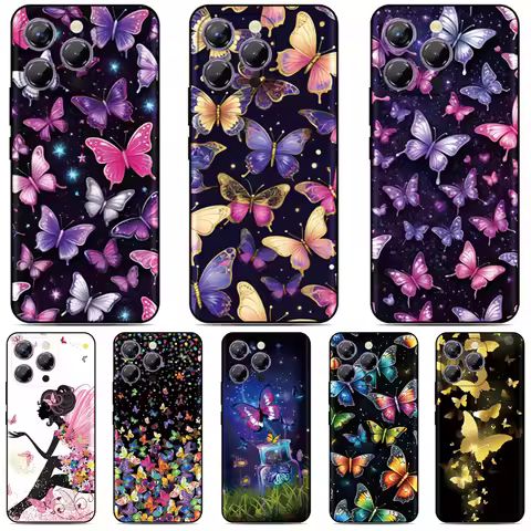 Butterfly Girl Cover For Nokia G60 G50 G42 C31 C30 C32 C22 C20 C10 C12 C02 G22 G21 G20 G10 C1 6.1 G1