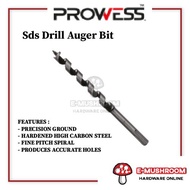 Prowess Sds Drill Auger Bit Wood Mata korek lubang kayu