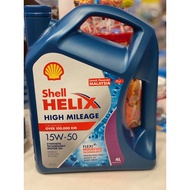 Shell Helix High Mileage 15W-50 4L