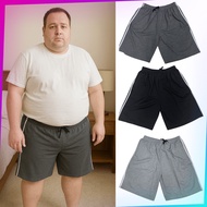 【PLUS SIZE COTTON SHORTS PANTS 1190/2】 Men Pants Free Size Waist 30-44 Inch Seluar Pendek Lelaki  Ca