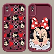 N-6 Mickey Silicone Case for Xiaomi POCO M3 Redmi Note 9A A1 8 A2 9T