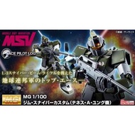 [預訂/12月] 吉姆狙擊型 GM-79SC Custom (迪尼斯·A·容格機) MG模型