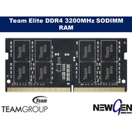 Team Elite DDR4 3200MHz SODIMM RAM - 8GB / 16GB / 32GB