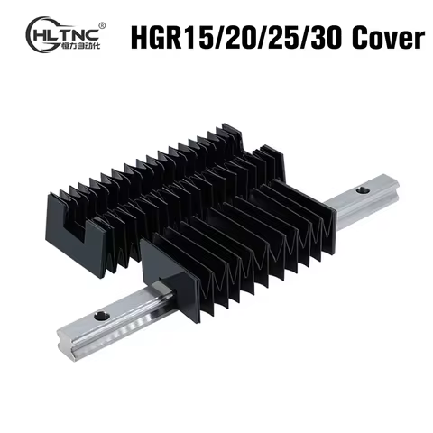 HLTNC HGR30 HGR25 HGR20 HGR15 hgh20ca HGW 20cc 15mm 20mm 25mm linear guide rails bellows dustproof c
