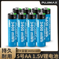 5No.3400mWh Large-capacity lithium battery No. 51.5V Constant Voltage Fingerprint Lock Toy Battery R