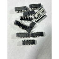 Set of 5 IC7404 14 pins
