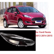 1PAIR headlamp cover for Ford Fiesta 2013 2014 2015/headlight transparent lens cover/headlamp cover/