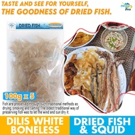 Dried Fish Dilis Boneless 500g/1kg Dried Anchovies / Gourmet Dried Fish / Sun-Dried / Crispy dilis