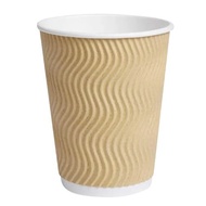 Mtrade Disposable 8 Oz Ripple Wall Paper Cup 20pcs