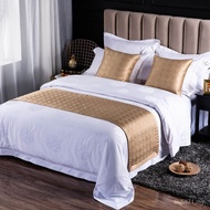 B & B Hotel Hotel Towel Cushion Geometric Bed Room Bed Cotton Flag Quilted Embroidery Clip Wedding H