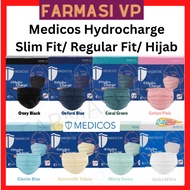 MEDICOS 4PLY HYDROCHARGE SLIM &amp; REGULAR FIT SURGICAL FACE MASK (NEW)