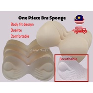 Bra Pad Sponge Bra One Piece Chest Pad Bra Pad Insert Latex Chest Pad Bra Inner Pad 胸垫 Bra Sponge Sp