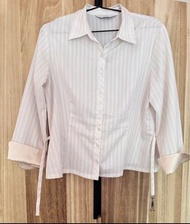 【現貨】永慶房屋 永慶不動產制服 襯衫/條紋襯衫/夏季造型7分袖/卓蓉量制