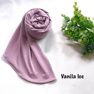 PASHMINA INSTAN INNER LEHER / JERSEY OVAL DALAMAN NINJA / PASHMINA INNER NUTUP LEHER JERSEY/PASMINA 