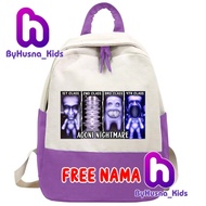 AOONI NIGHTMARE AO ONI NIGHTMARE ROBLOX CHARACTER CHILDREN'S BACKPACK FOR KINDERGARTEN,/, ELEMENTARY