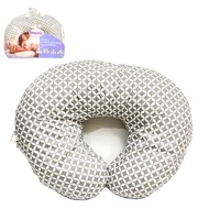 Chicco หมอนรองให้นมเด็ก 4 IN 1 Boppy Nursing Pillow Charcoal Geo Circles