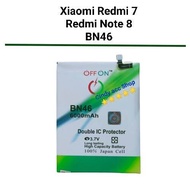 Baterai Xiaomi Redmi 7 Redmi Note 8 BN46 Double Power Batre BN46