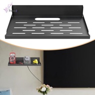 [Freneci] Iron Floating Shelf Storage Rack Router Shelf Multi-purpose Shelf for Speaker TV Cable Box