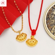 XT Jewellery Korea 24k Necklace + Pendant Long Life Lock Gold Plated