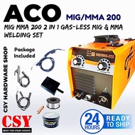 Aco MIG/MMA 200 2In1 Gas-less MIG &amp; MMA Welding Set / Mesin Welding Mig