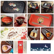 🐧橡子共和國 龍貓 / 千與千尋 無臉男 雙層午餐/便當盒 托盤, 龍貓 食物盤, 千與千尋 無臉男 湯碗, 龍貓 / 千與千尋 瓷碟, 龍貓 手巾, 魔女宅急便 手巾✈️日本代購/代拍🐧龍店