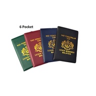 My IC Kad Pengenalan Lesen Card Case Holder IC Lesen Credit Card Bank Card Multi Pocket Card Case Ho