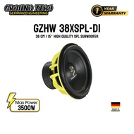 GZHW 38XSPL-D1 38 cm / 15″ high quality SPL subwoofer