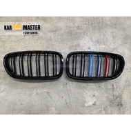 BMW 5 Series F10 Black Tri Colour Front Grill