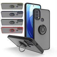 For Motorola Moto E40 E30 E20 E22 E22i E32 E32s E13 E7 E7i Power Armor Shockproof Case Ring Stand Pr