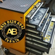 Ready (Ab)Tool Box Isi 7 Laci Alat Pertukangan + Mekanik Lengkap