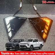 DRL Travo 2025 2026 สำหรับ Pre-Runner 4Trex และ Travo-e ขายเป็นคู่ มีไฟเลี้ยว ปลั๊กในตัว NT